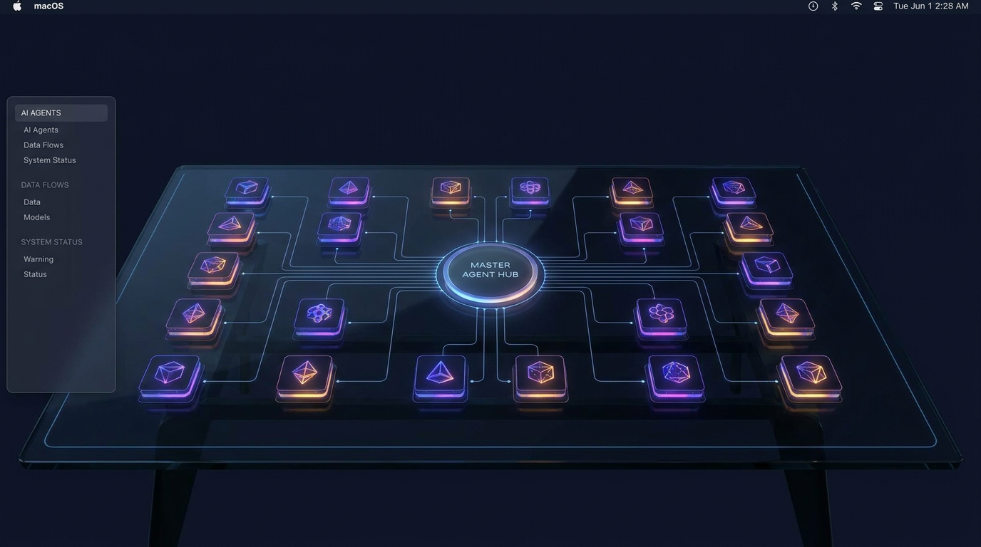 Hermes Agent Desktop — 20 AI Specialists Collaborate in a Native macOS App